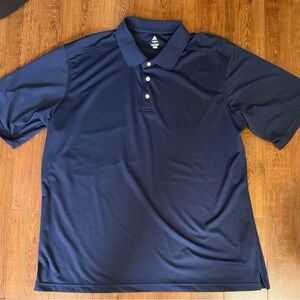 Men's Golf Shirt by bolle’- Size XXL - Navy - Short Sleeve- Like New